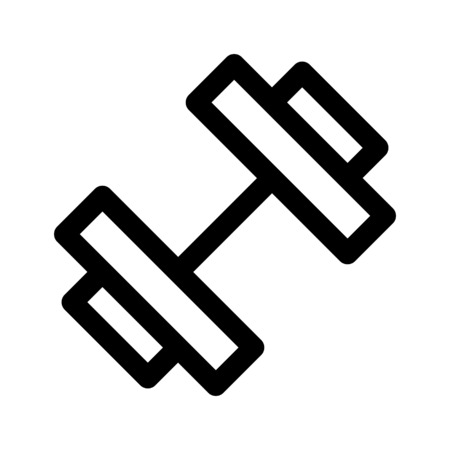 dumbbellのイラスト素材