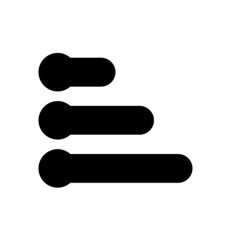 horizontal progress barのイラスト素材