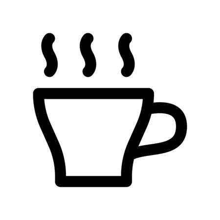 hot coffeeのイラスト素材