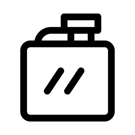 whisky pocket bottleのイラスト素材