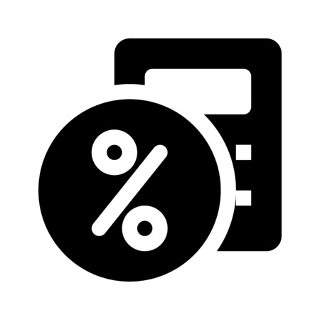 discount calculatorのイラスト素材