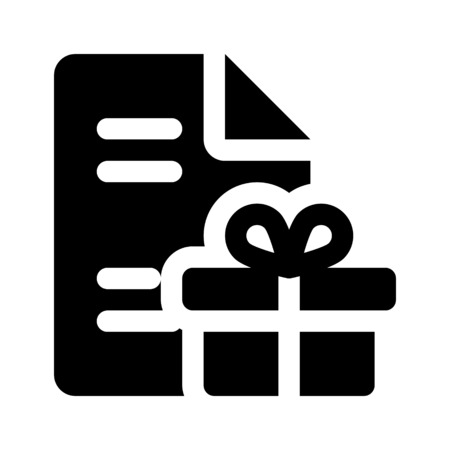 gift listのイラスト素材