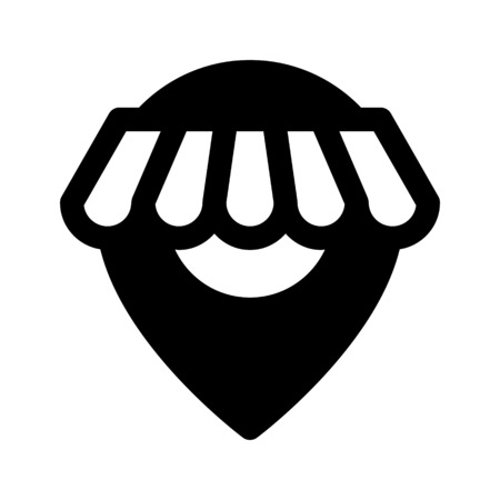 store locationのイラスト素材