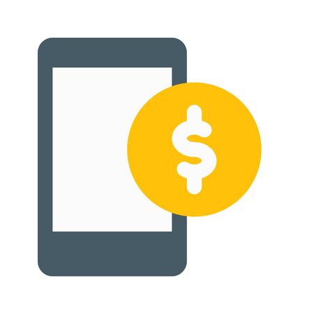 mobile paymentのイラスト素材