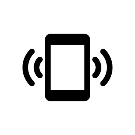 phone ringingのイラスト素材