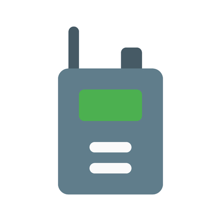 walkie-talkieのイラスト素材