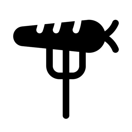 Vegetarian steak.のイラスト素材