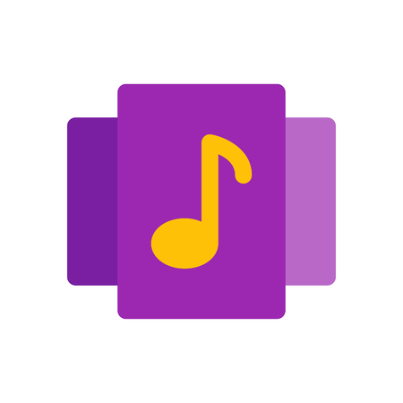 music collectionのイラスト素材