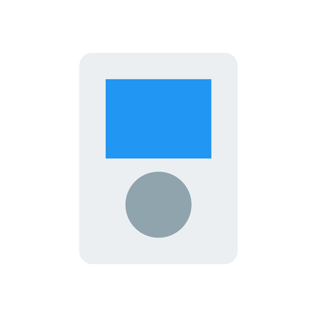 ipodのイラスト素材