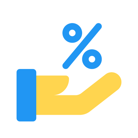 share discountのイラスト素材