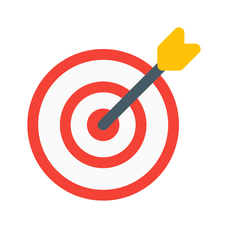 Target board icon.のイラスト素材