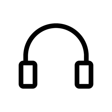 headphoneのイラスト素材