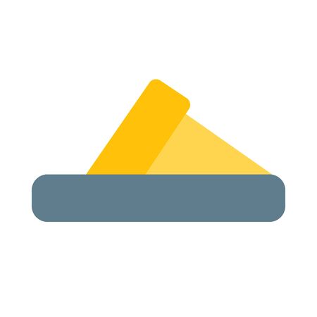 Slipper icon.のイラスト素材