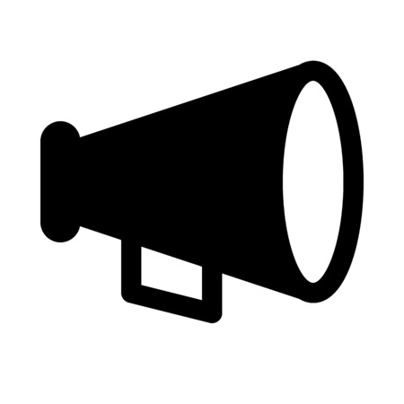 Loudspeaker iconのイラスト素材