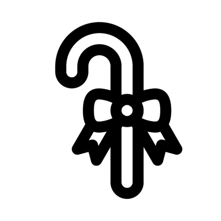 Christmas candy caneのイラスト素材