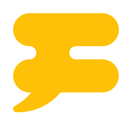 dialogue balloon interactionのイラスト素材