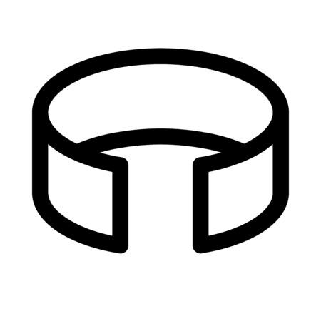 curve display technologyのイラスト素材