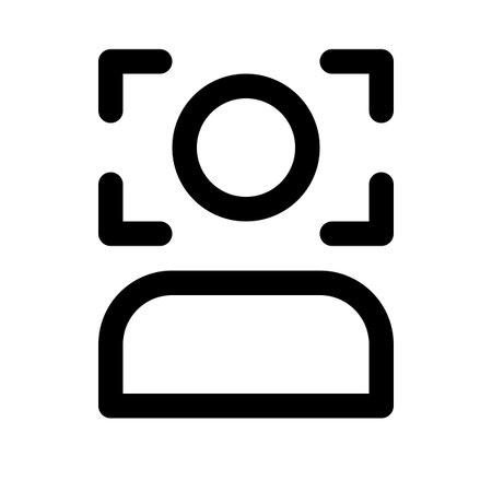 face detection featureのイラスト素材