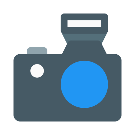 single-lens reflex cameraのイラスト素材
