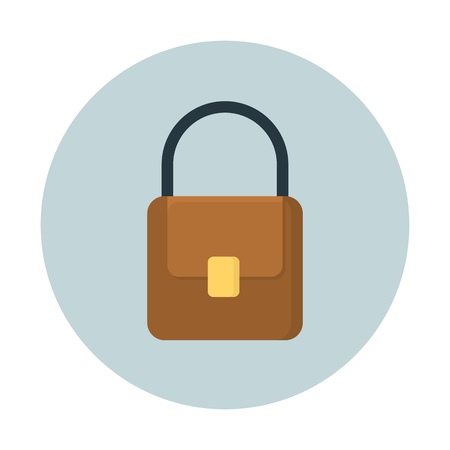 Trendy fashionable handbagのイラスト素材