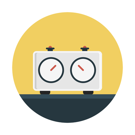 Chess tournament clockのイラスト素材