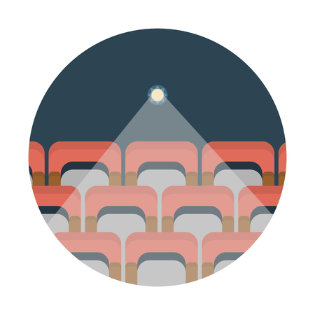 cinema seatsのイラスト素材
