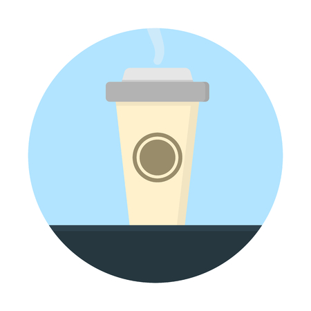 Takeaway coffee cupのイラスト素材