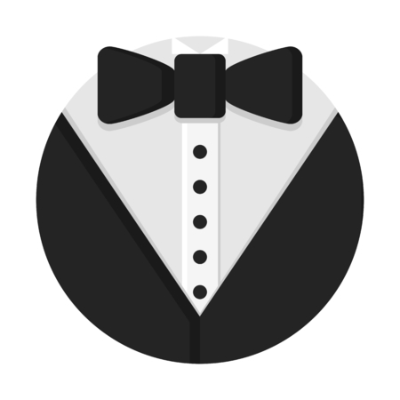 Formal party suitのイラスト素材