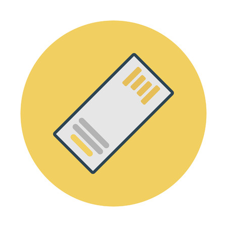 Portable memory cardのイラスト素材