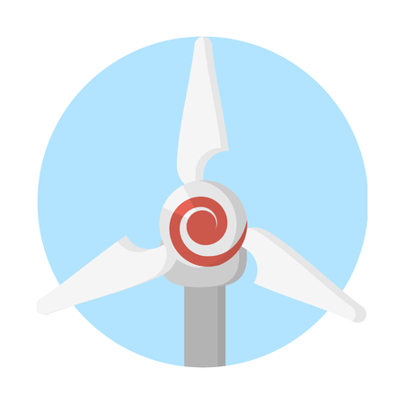 windmill vector illustration.のイラスト素材