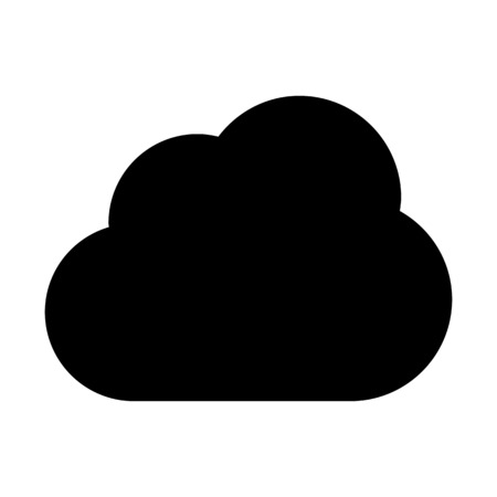 Cloud backup symbolのイラスト素材