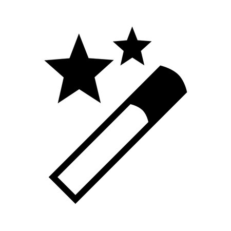 Magic wand filterのイラスト素材