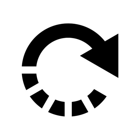 Reset arrow symbolのイラスト素材