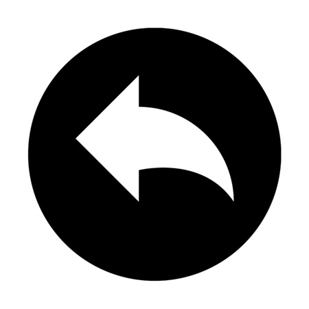 Reply arrow symbolのイラスト素材