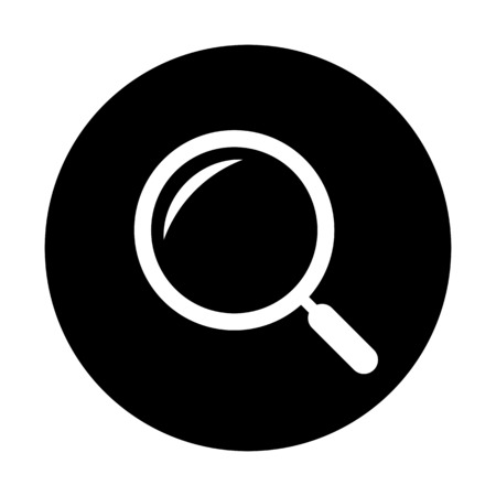 Search tool, a magnifying glassのイラスト素材