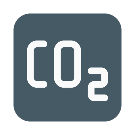 Carbon dioxide emissionのイラスト素材