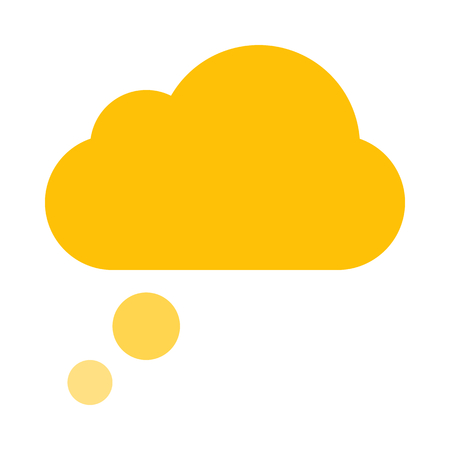 chat bubble think symbolのイラスト素材