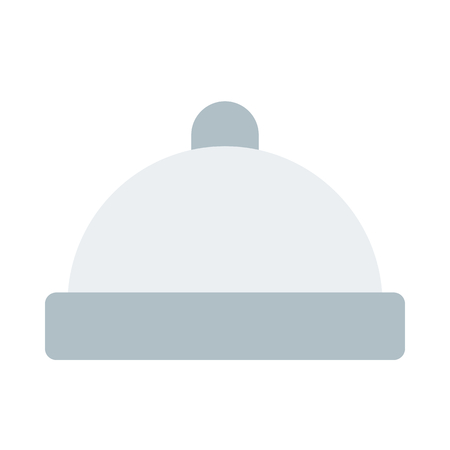Cloche, serve fresh food.のイラスト素材