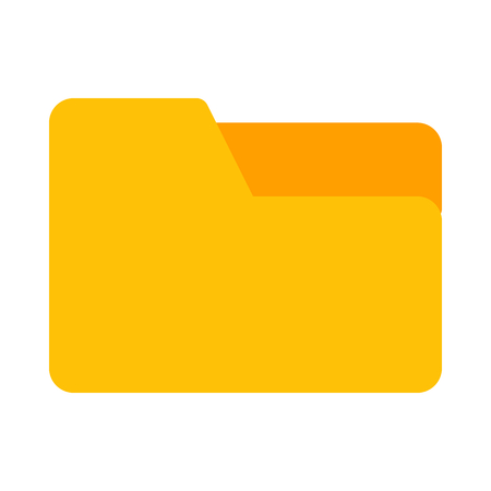 Create new folderのイラスト素材