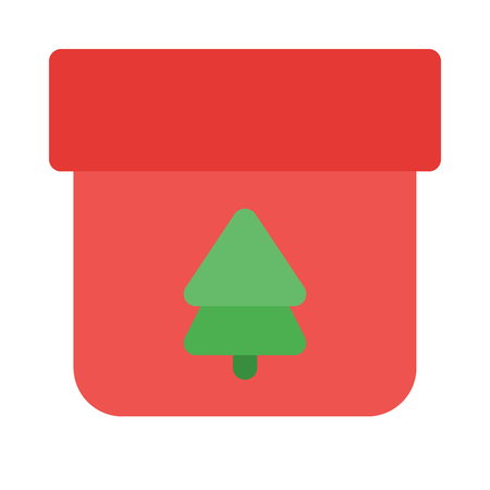 christmas gift boxのイラスト素材