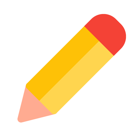 Pencil, school supplyのイラスト素材