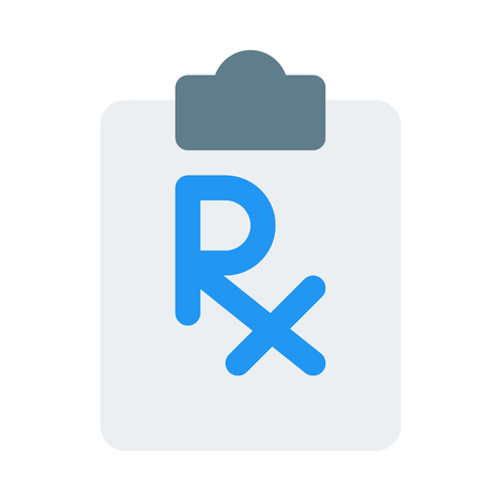 Rx doctor prescriptionのイラスト素材