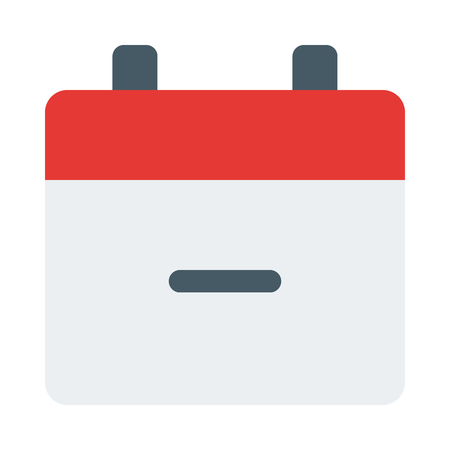 Remove calendar eventのイラスト素材