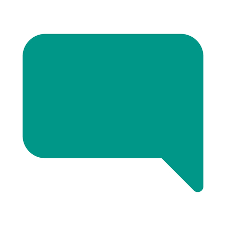 speech balloon messageのイラスト素材