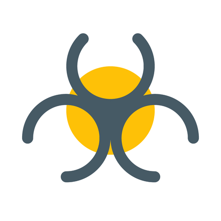Hazardous or toxic symbolのイラスト素材