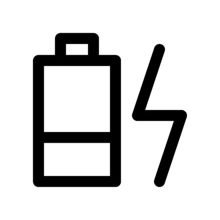 battery charge 40のイラスト素材