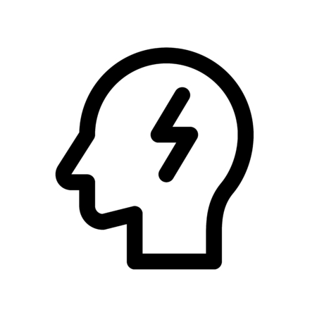 thinking headのイラスト素材