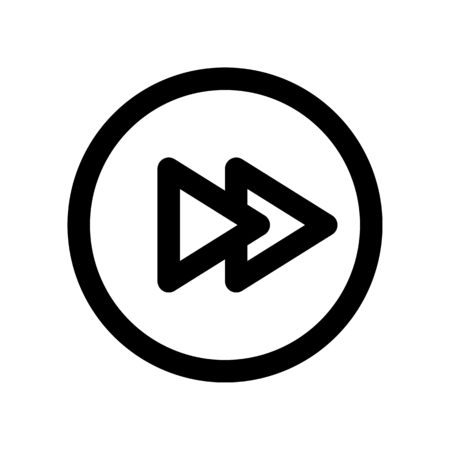 forward buttonのイラスト素材