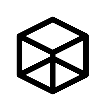 hexahedronのイラスト素材