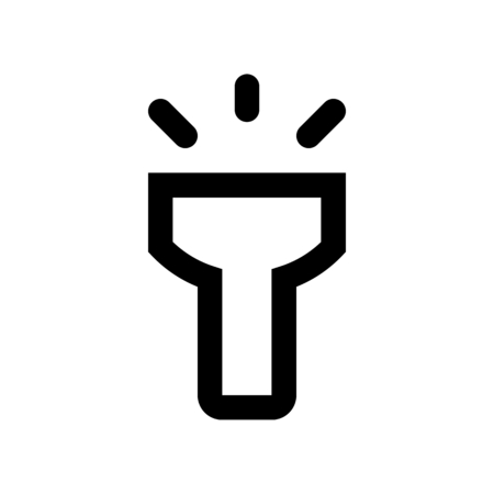 flashlightのイラスト素材